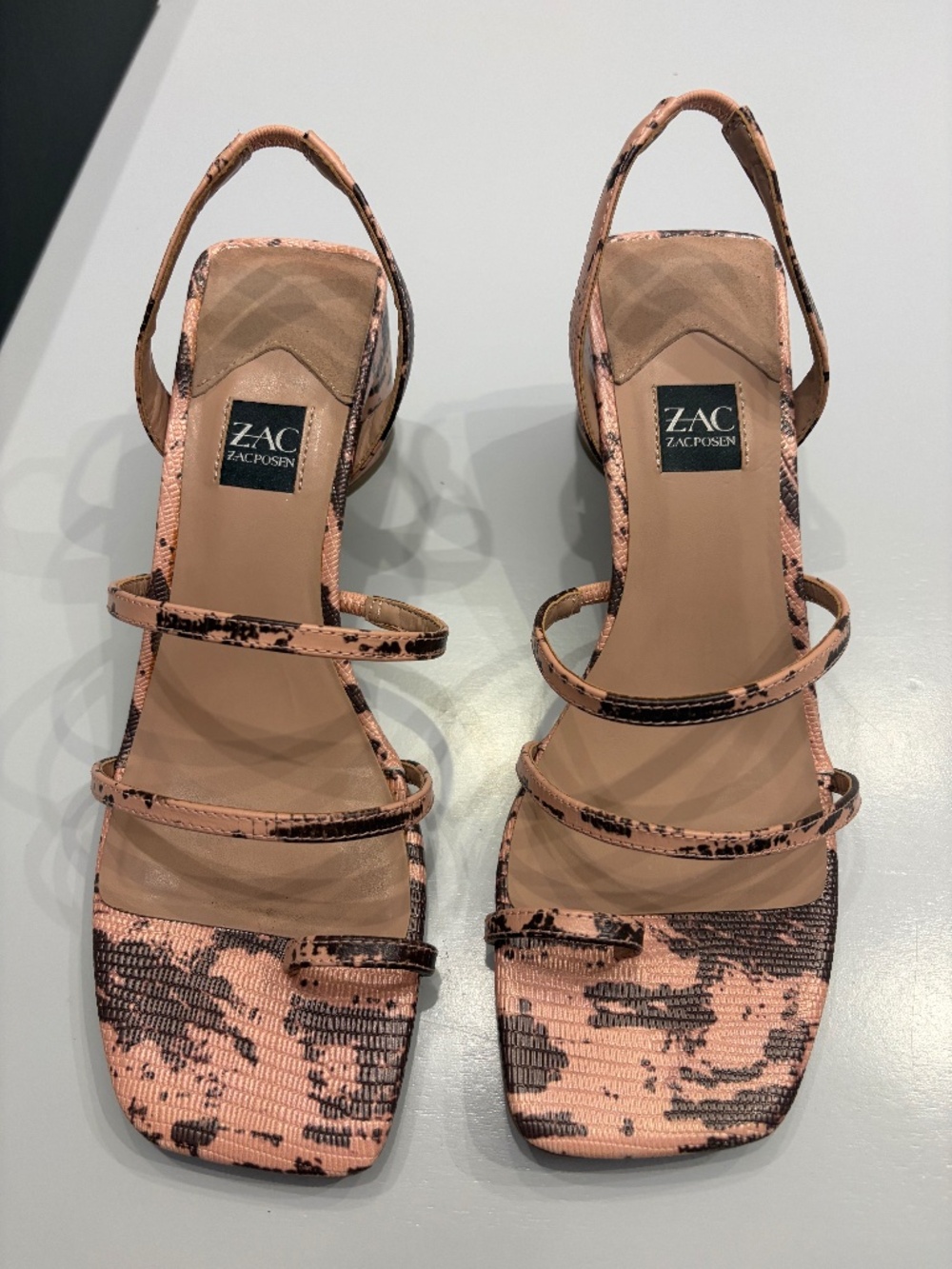 Zac Zac Posen leather strappy sandal